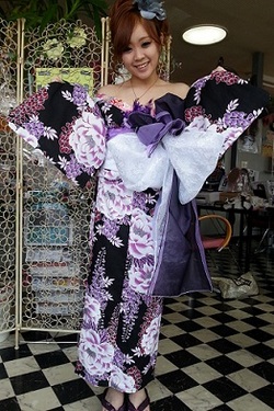 個性あふれる浴衣