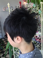 ★春のスパイキーヘアー