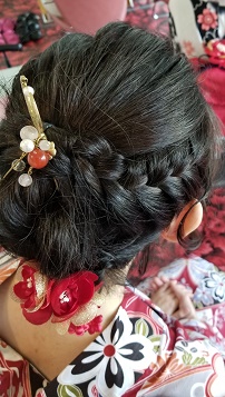 浴衣で花火大会♥